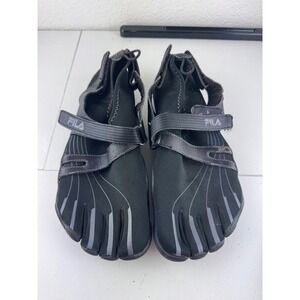 Fila Skele Toes Water Shoes Mens Size 10 Black Aqua Sport Athletic